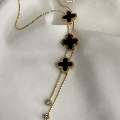 Black Clover Necklace