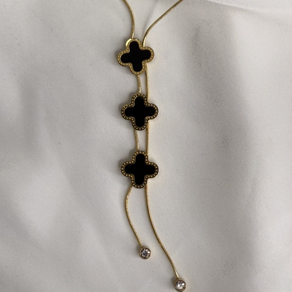 Black Clover Necklace