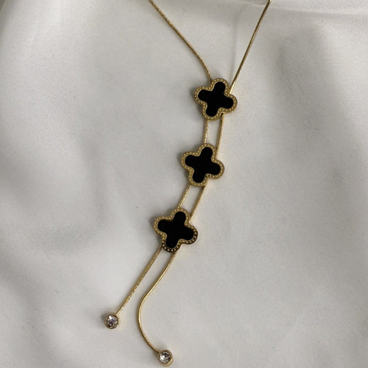 Black Clover Necklace